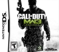 Call of Duty Modern Warfare 3 Nintendo DS  box art